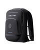 The Helite H-Moov electronic airbag backpack in black, shown from the front